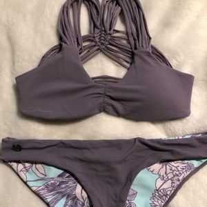 Maaji purple swimsuit